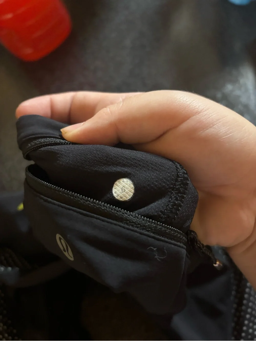 lululemon athletica Black Activewear with Interior Care Tag